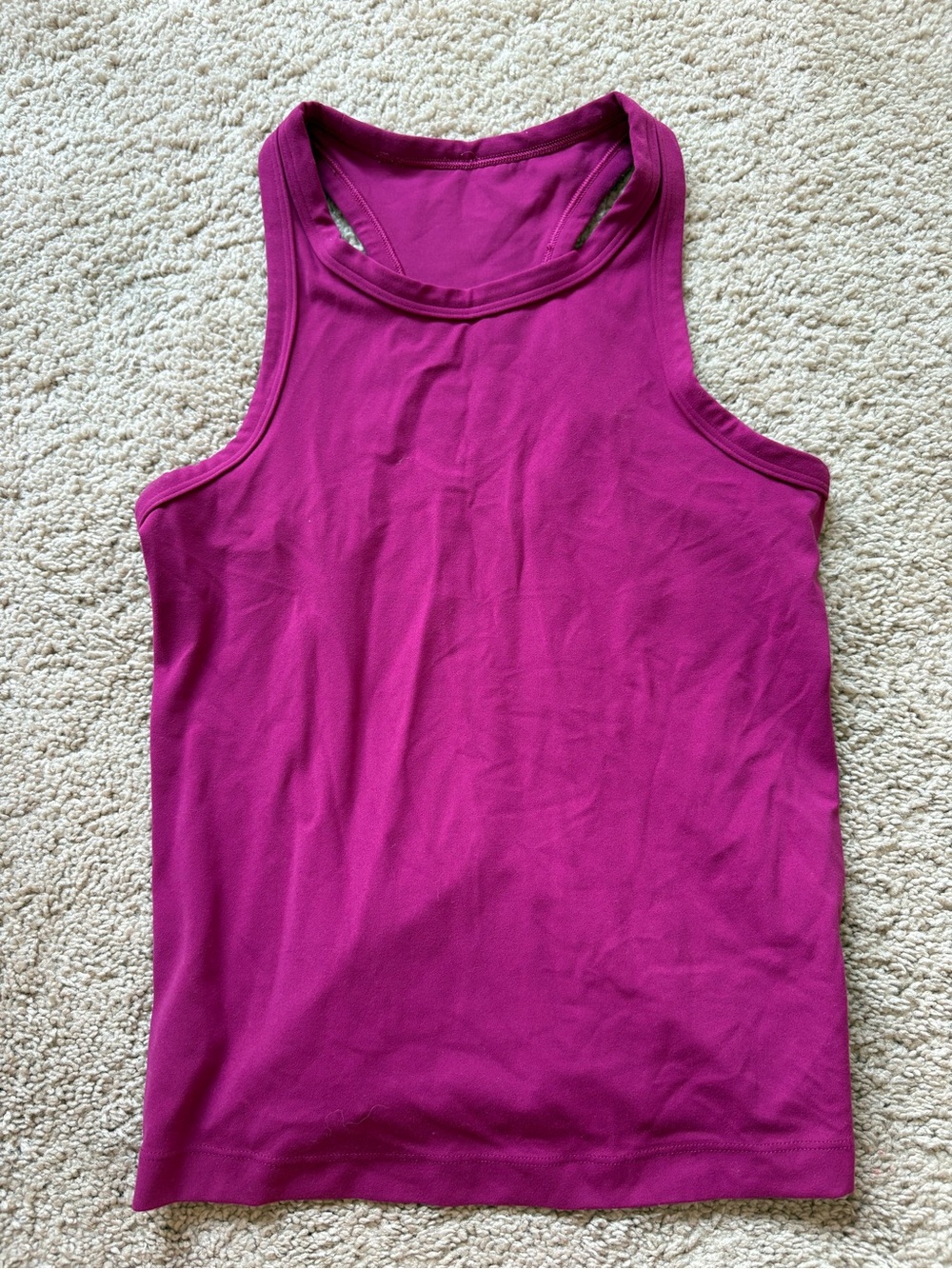 lululemon athletica Magenta Racerback Tank